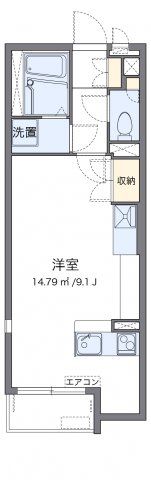 ミランダヴィラ曽根Dの間取り画像