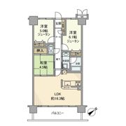 シャルマンコーポ大津のぞみが丘の間取り画像