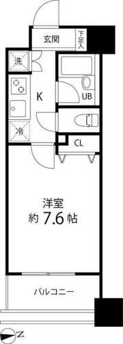 スペーシア秋葉原の間取り画像