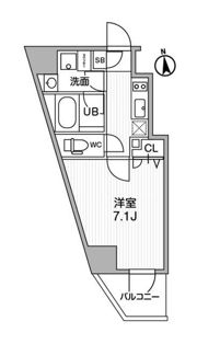 ALTERNA東池袋の間取り画像