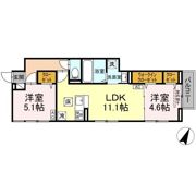 セレスティア瑞江Ⅲの間取り画像
