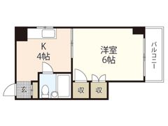 大和ビルの間取り画像