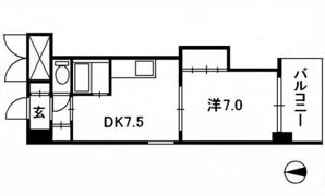 ミッションデルタの間取り画像