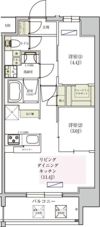 アーバネックス東梅田の間取り画像