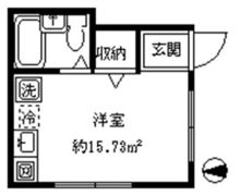 コーポ新宿の間取り画像