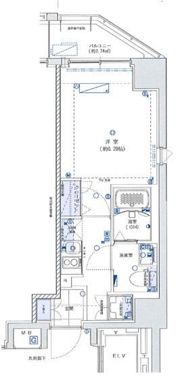 グランリーヴェル横濱プルミエの間取り画像