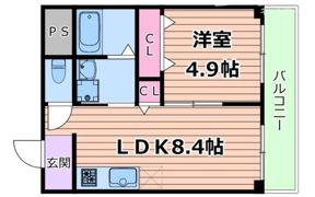 シティハイツサルキの間取り画像