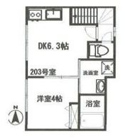 fortress・Sの間取り画像