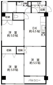 ラ フルールの間取り画像