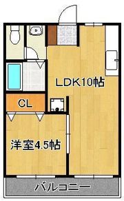 カレッジライフイシモトの間取り画像