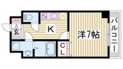 スワンズ新神戸ウィータの間取り画像