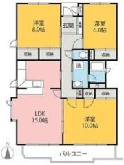 メゾンファーストの間取り画像