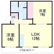 サンシティBの間取り画像