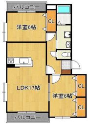 プリムローズ山元の間取り画像