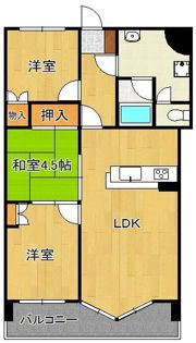 パラシオ高塔の間取り画像