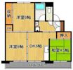 ビレッジハウス片島1号棟の間取り画像