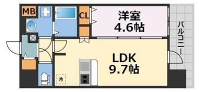 プレサンス四天王寺前夕陽ヶ丘の間取り画像