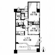 LANAI TOWN RENAISSANCE GRAND HIGHRISEの間取り画像