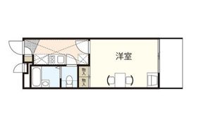 レオパレスレガーメ住吉の間取り画像