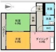 筑縄パークコートA棟の間取り画像