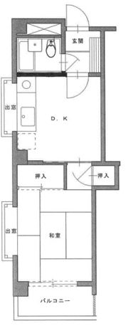 鈴木商事第7ビルの間取り画像