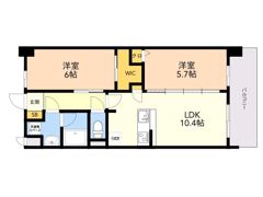 S－RESIDENCE博多駅南affordの間取り画像
