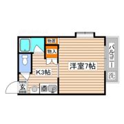 リビエール牛田新町の間取り画像