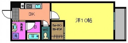 Crescentの間取り画像