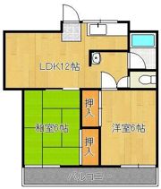 CLEO石坪の間取り画像