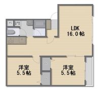 フレシアの間取り画像