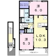 ポルト ボヌールⅡ棟の間取り画像