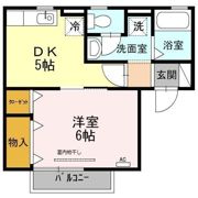ファンテール Aの間取り画像