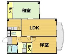 マンショングレースの間取り画像