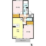 フリージアMの間取り画像
