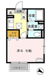 クレモンティーヌ・相之川の間取り画像