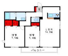 シャーメゾンすゞ穂の間取り画像