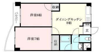 ロイヤルアネックス福音寺の間取り画像