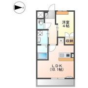 スカイピアJMの間取り画像