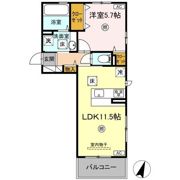 ディアプレイスの間取り画像