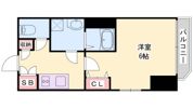 エステムコート神戸元町ヒルズの間取り画像