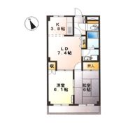 サンパレスの間取り画像