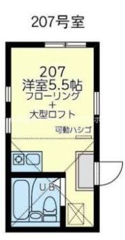 ユナイト能見台エルドレッドの間取り画像