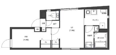 D-STYLE三ノ輪の間取り画像
