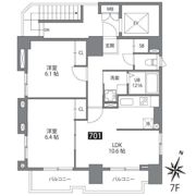 First Residence 西日暮里の間取り画像