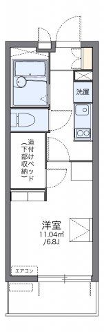 レオパレス生麦駅前の間取り画像