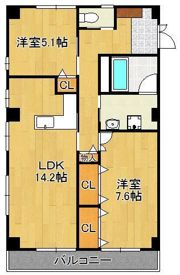 シティフォートの間取り画像