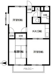 アメニティFM A棟の間取り画像