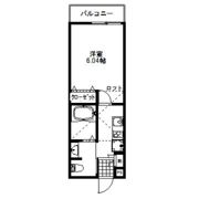 レアージュ平井の間取り画像