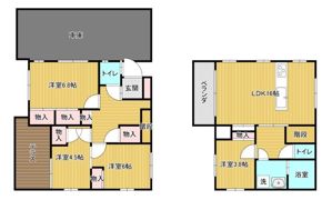 高島平4丁目戸建の間取り画像