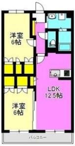 ボヌールKIMURA C棟の間取り画像